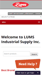 Mobile Screenshot of lumsupply.com